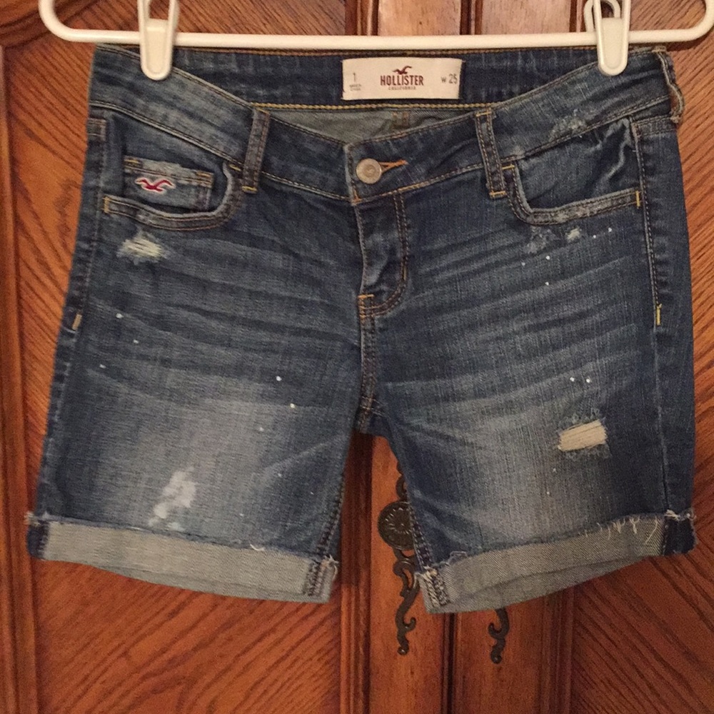 Hollister distressed  Jean shorts